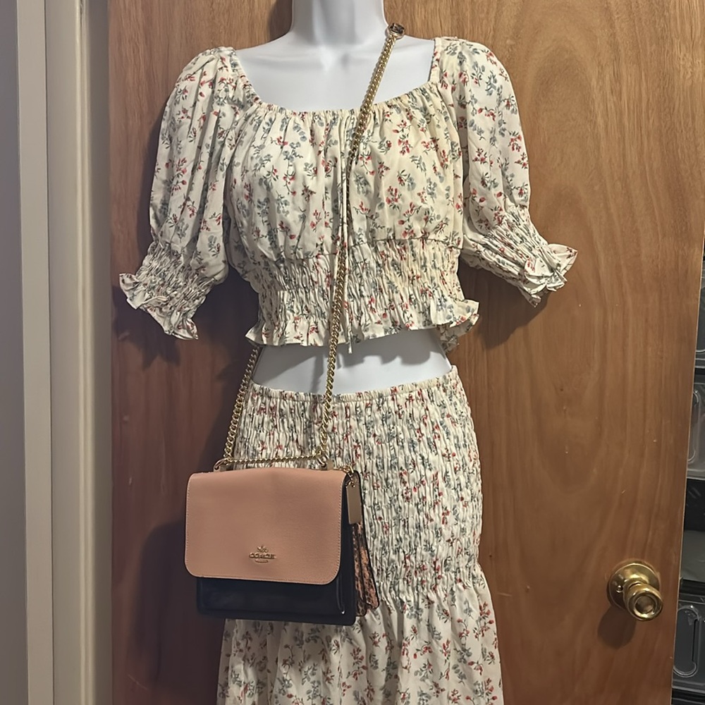 Lovely top and skirt set